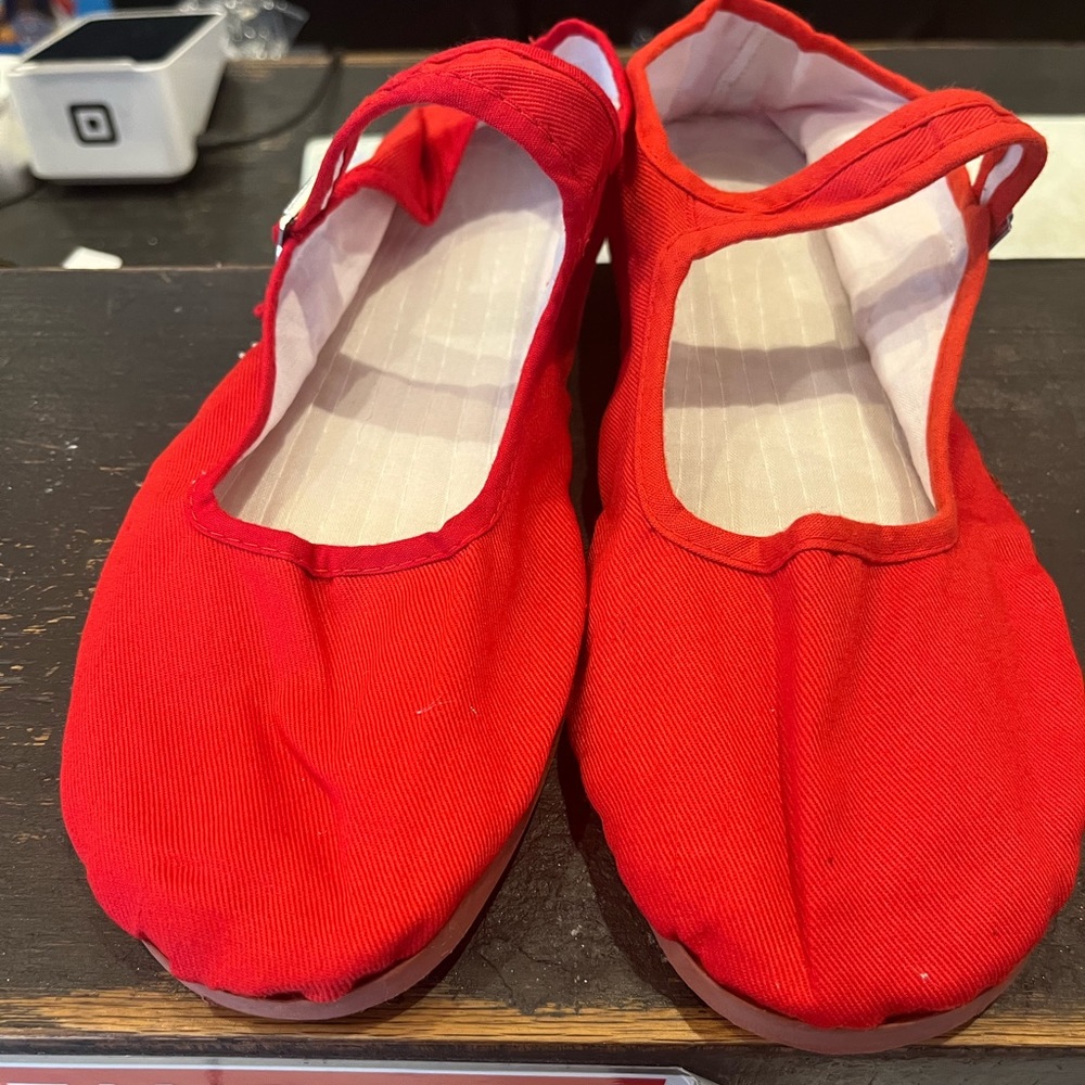 Red china doll shoes size 37 china